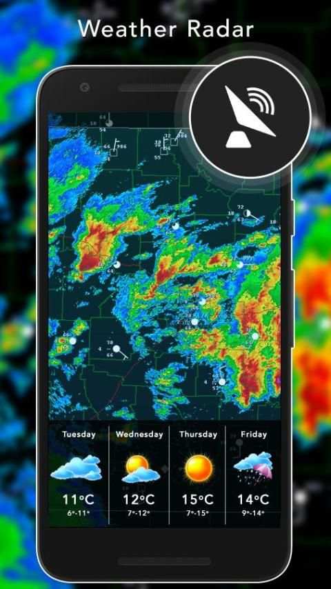 Live Weather Radar Forecast скриншот 2