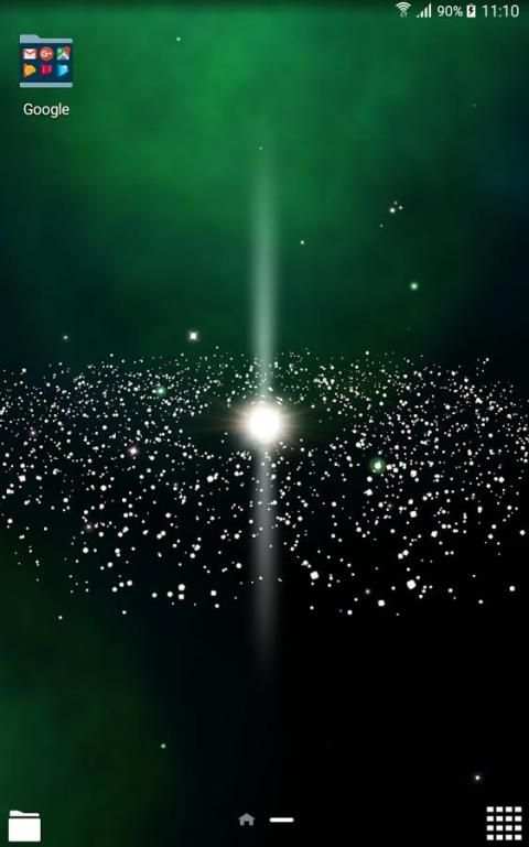 Galaxy 3D Live Wallpaper स्क्रीनशॉट 9