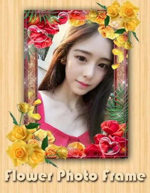 Flowers Photo Frame Love Frame स्क्रीनशॉट 2