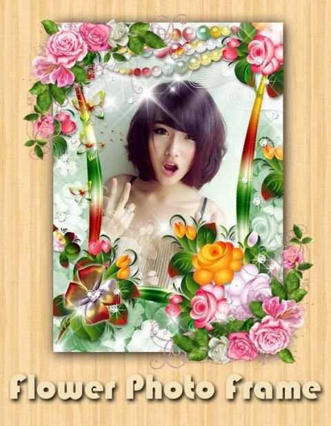 Flowers Photo Frame Love Frame स्क्रीनशॉट 1