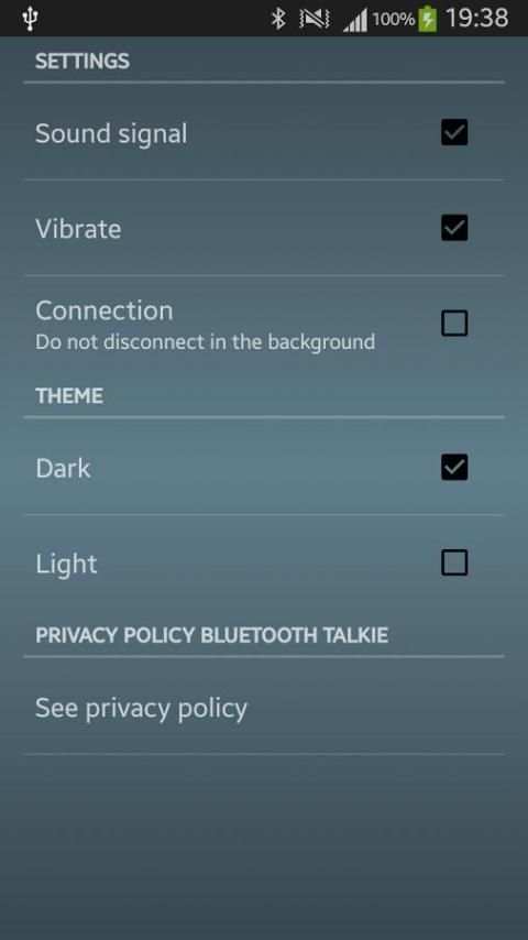 BluetoothTalkie स्क्रीनशॉट 12