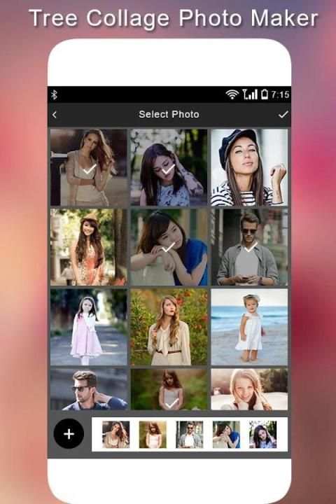 3D Tree Photo Collage Maker скриншот 6