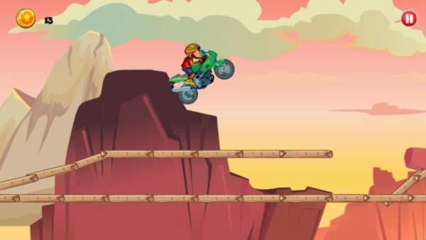 shiva cycle race game 2 تصوير الشاشة