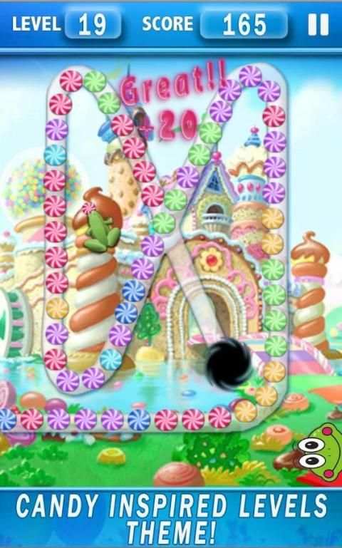 Candy Bubble Frog screenshot 3