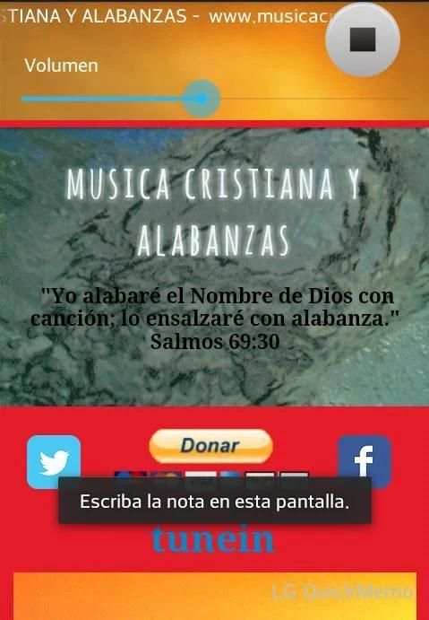 CRISTIANA Y ALABANZAS 1 تصوير الشاشة