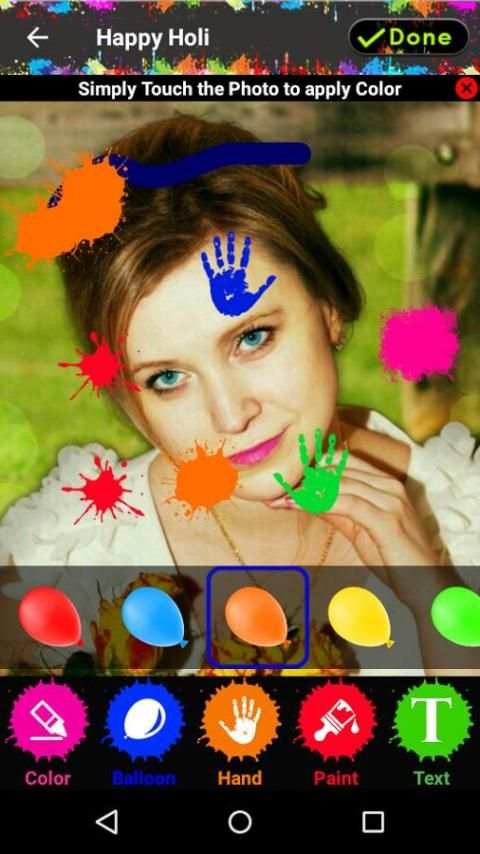 Holi Photo Editor скриншот 7