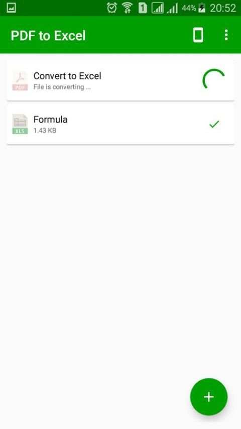 PDF to Excel 3 تصوير الشاشة
