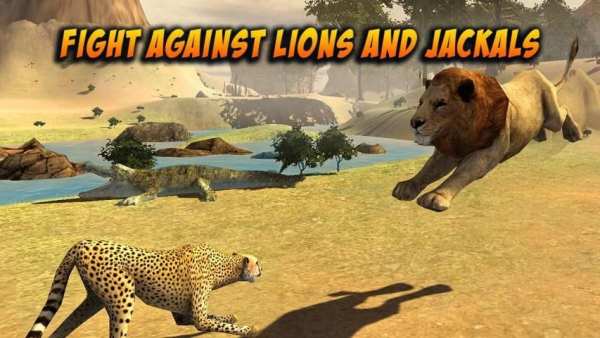 Wild Attack Cheetah Simulator скриншот 2