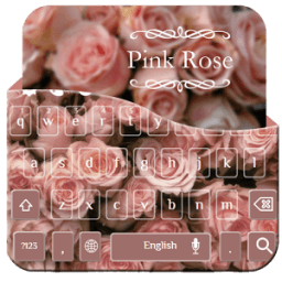 Pink Rosa Keyboard Theme иконка