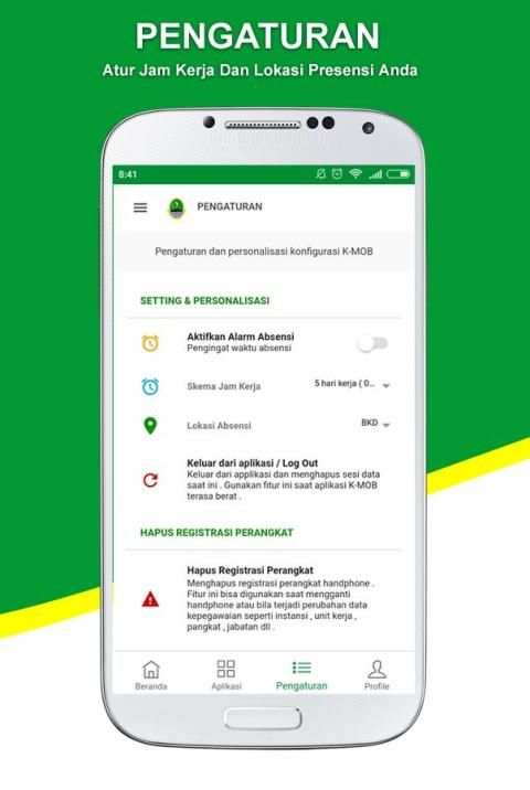 Kehadiran Mobile ( KMOB) screenshot 3