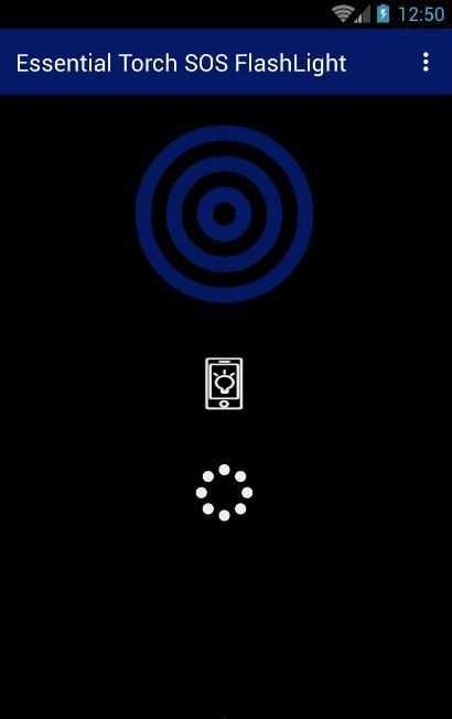 Essential Torch SOS FlashLight स्क्रीनशॉट 1