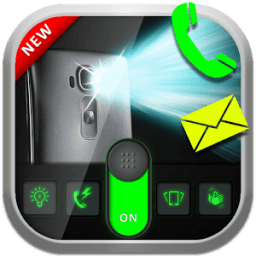 ikon Flashlight Alert On Call &amp; SMS