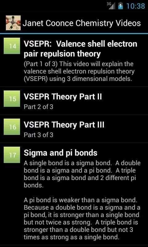 Chemistry Videos скриншот 8