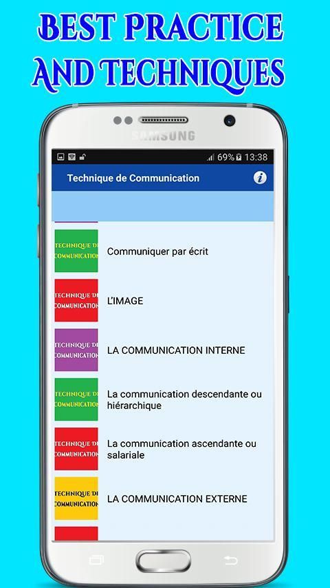 Techniques de communication स्क्रीनशॉट 5