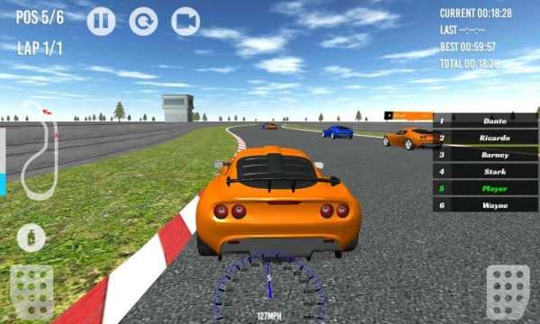 Car Racing 3D скриншот 1