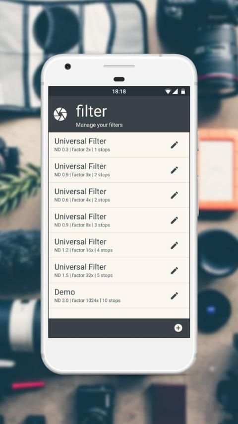 ND Filter Calc (DSLR) 1 تصوير الشاشة