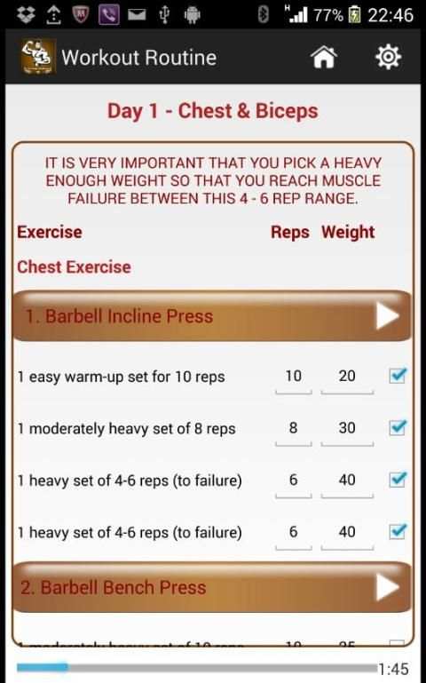 Dream Body Workout Plan स्क्रीनशॉट 6