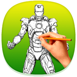 How to Draw Iron Man आइकन