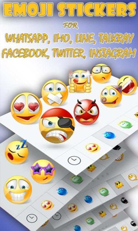 Emoji Stickers for Messengers screenshot 6