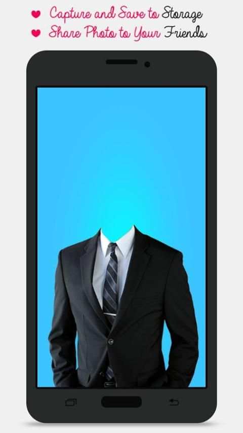 London Man Suit Photo Camera screenshot 1