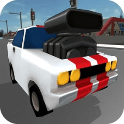 Blocky Police Legacy Fight icon