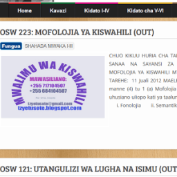 MWALIMU WA KISWAHILI icon