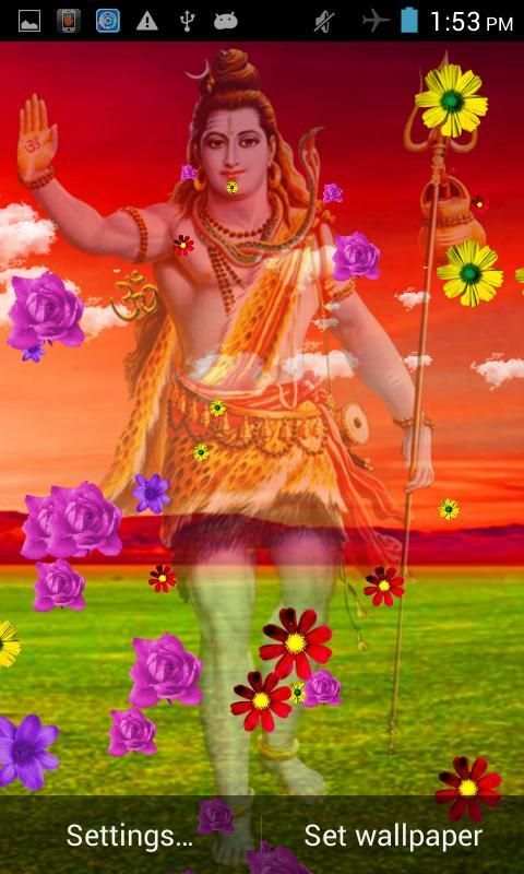 Shiva live wallpaper स्क्रीनशॉट 7