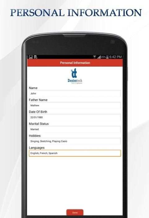 Job CV Maker screenshot 3