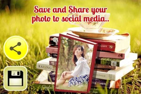 Book Photo Frame स्क्रीनशॉट 2