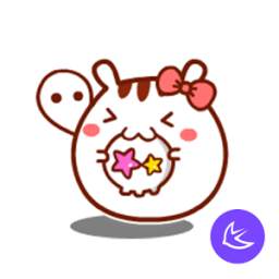 Cute xixi-APUS Launcher theme