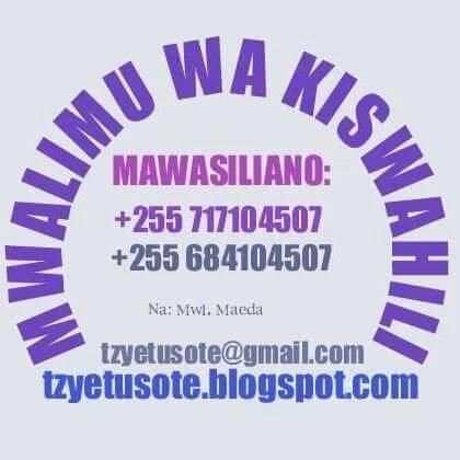 MWALIMU WA KISWAHILI screenshot 1