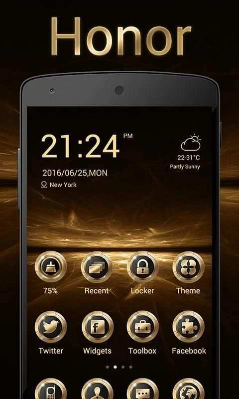 Golden Honor - Zero Launcher screenshot 4