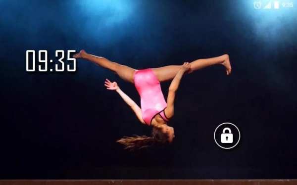 Gymnast Live Wallpaper screenshot 1