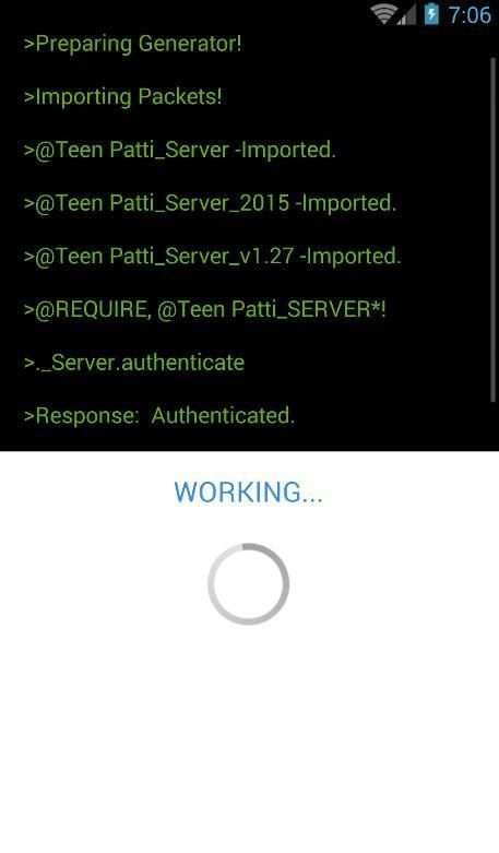 Hack Teen Patti prank screenshot 2