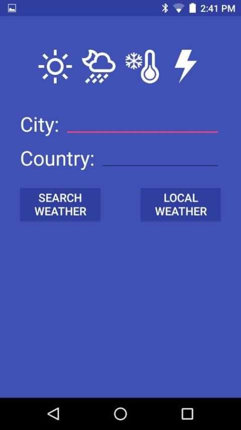 WeatherApp स्क्रीनशॉट 3