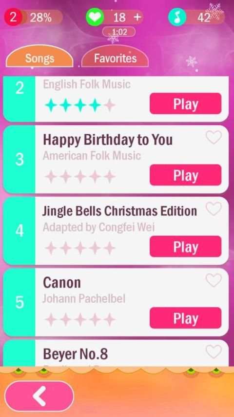 Piano magic Tiles 2017 screenshot 4