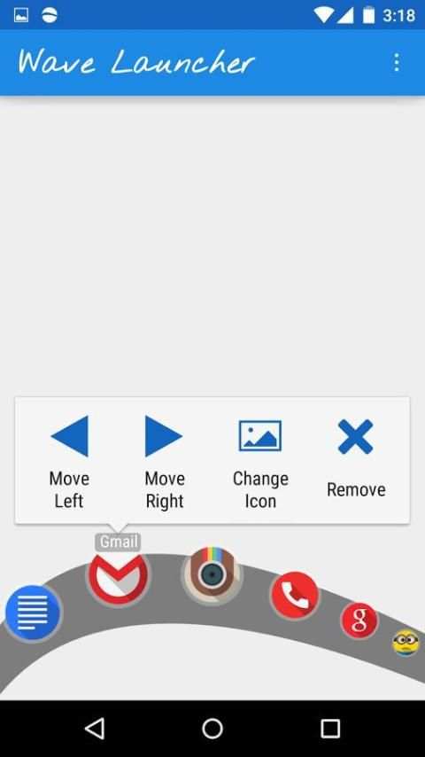 Wave Launcher स्क्रीनशॉट 4