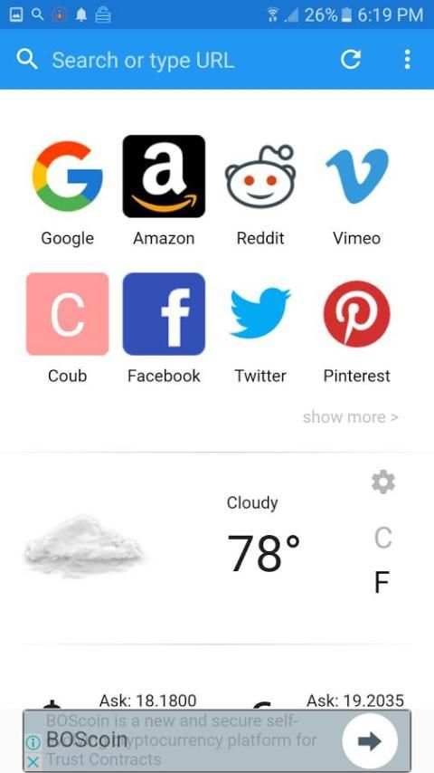 Pop Browser screenshot 4