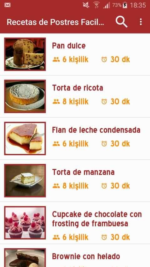 Recetas de Postres Faciles sin internet screenshot 8