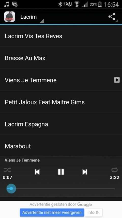 Ecoutez LACRIM screenshot 1