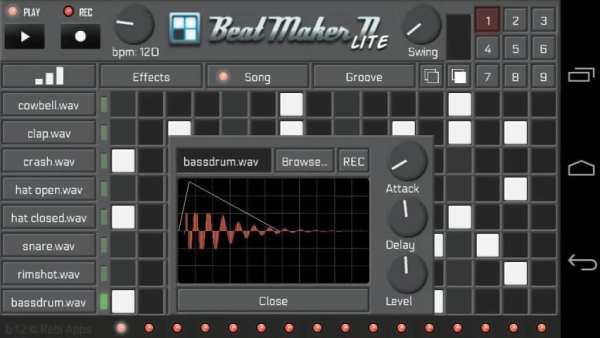 Beat Maker II Lite screenshot 5