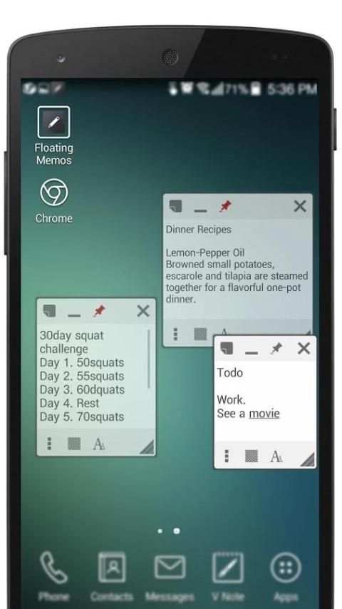 Floating Memos скриншот 3