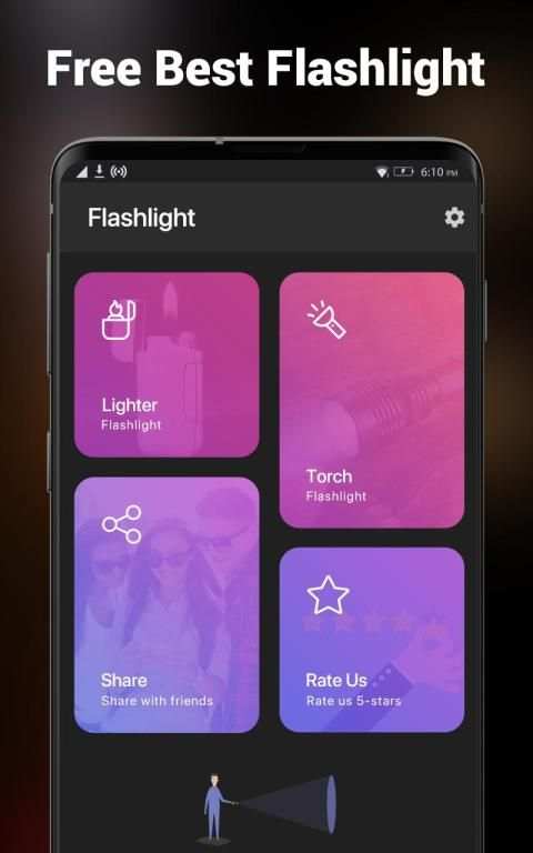 Flashlight Free - Torch LED Light 2020 screenshot 4