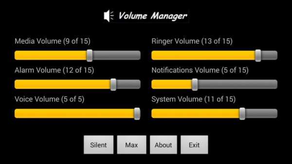 Volume Manager скриншот 1