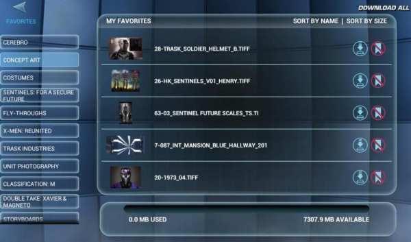 X-Men Movies Cerebro screenshot 6