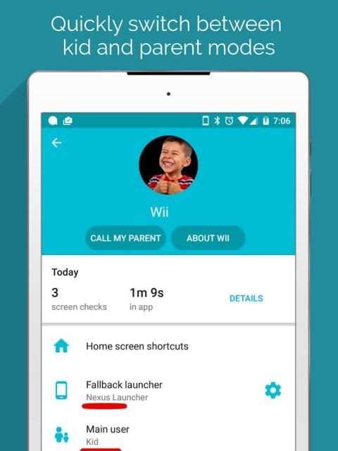 Luna Launcher - Kid Launcher screenshot 7