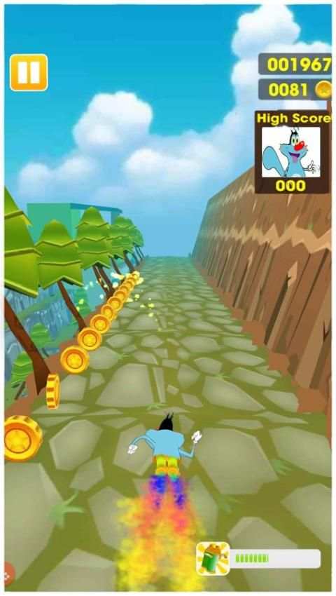 Oggy Subway Run скриншот 1