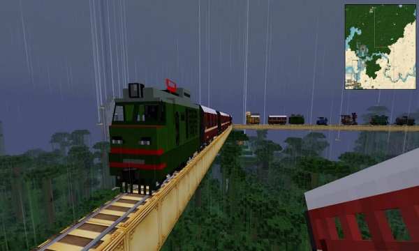 Mod Train for MCPE скриншот 3