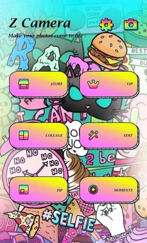 Z CAMERA OMG THEME screenshot 2