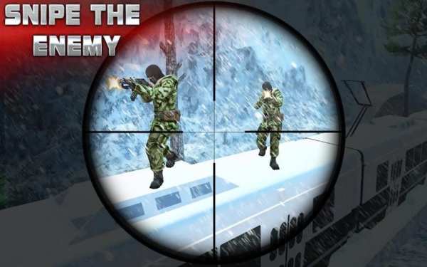 Sniper Train War Game 2017 screenshot 2